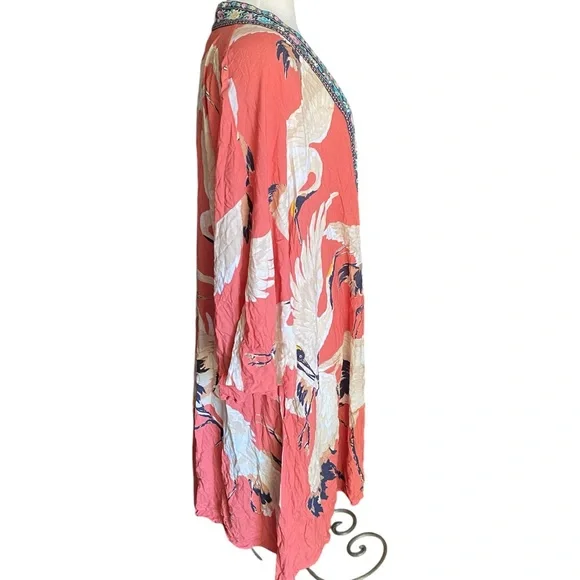 Aratta silent journey story of the crane kimono one size - Picture 2 of 5